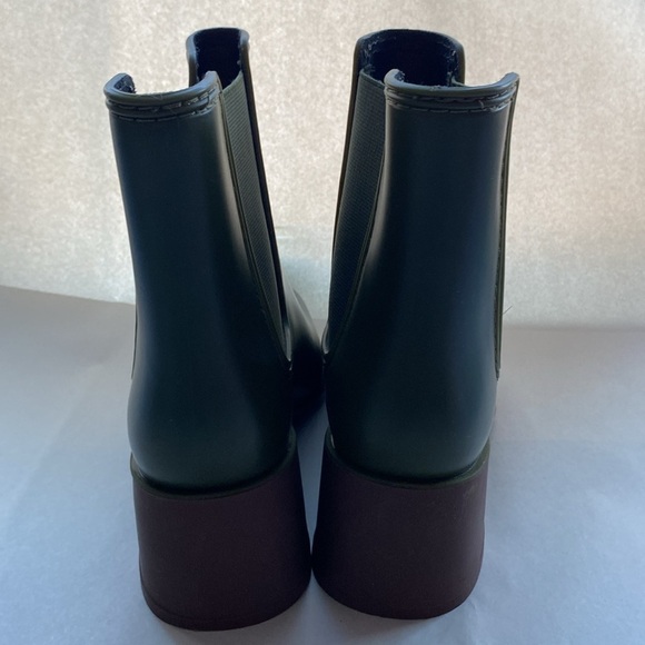 Jeffrey Campbell Rubber Block Heel Boots - Picture 7 of 10